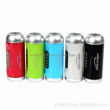 Portable Power Bank with 2,500mAh Capacity, Slim Design and High Quality